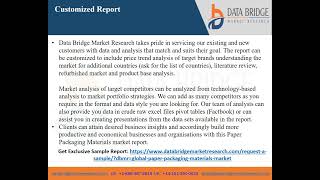 Paper Packaging Materials Market