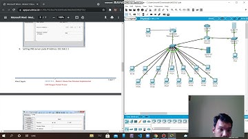 Praktikum Jaringan Komputer I - Desain dan Simulasi Implementasi LAN dengan Packet Tracer. IT DEL