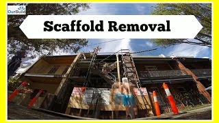 Episode 16 - Scaffold Removal - Small Space Big Build Project