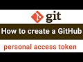 How to create a personal access token on GitHub