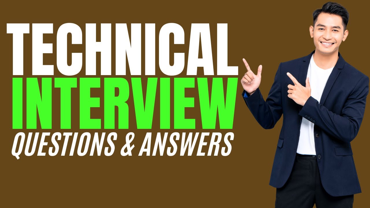 Technical Interview Questions and Answers (How to PASS an Technical ...