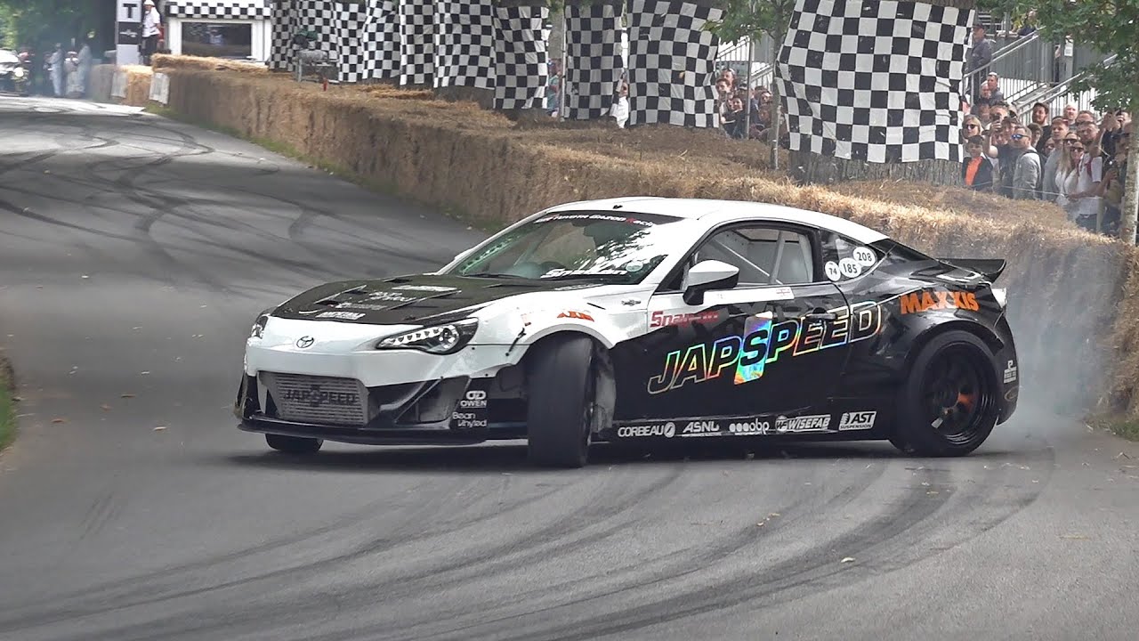 ジョージさん、 650HP Toyota GT86 with 1.5JZ Turbo Engine - DRIFTING & BURNOUTS