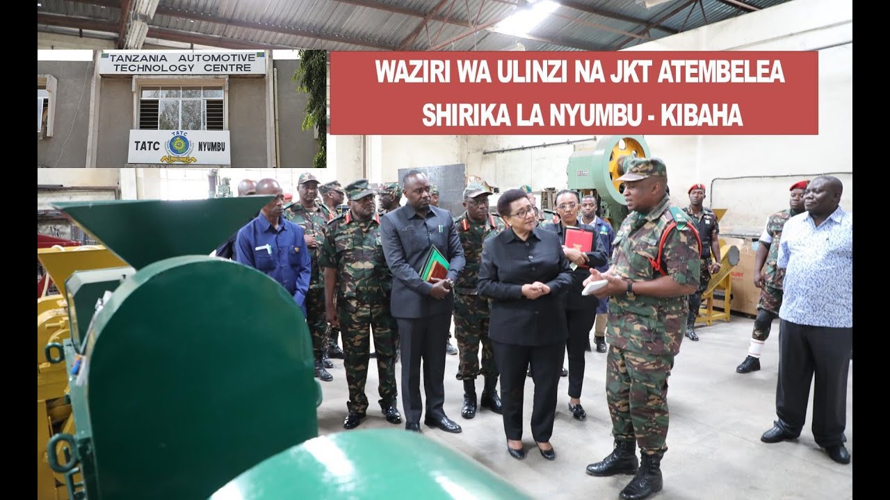 WAZIRI WA ULINZI NA JKT ATEMBELEA SHIRIKA LA NYUMBU, AONGEA NA MAAFISA, ASKARI NA WATUMISHI WA UMMA