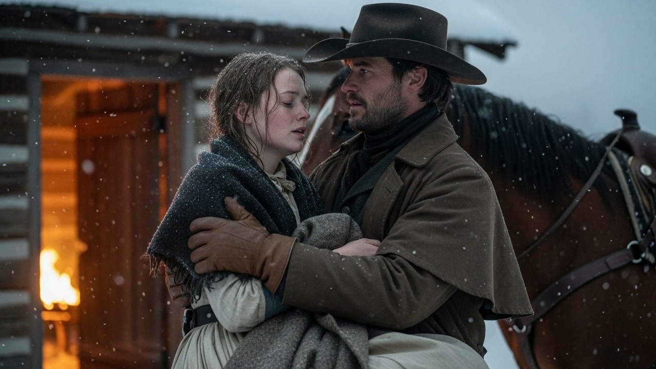 Her Stepbrother Hurt Her And Left Her In The Cold, The Cowboy Found Her And Let Her Heal