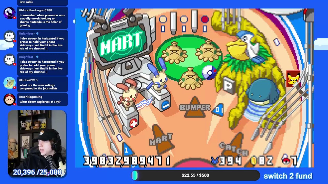 Halfway There In Pokemon Pinball (Horizontal)