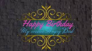 Birthday wish video from Hubby