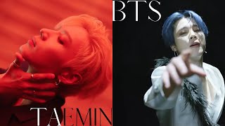 Louder than bombs X Stone Heart (미로) - BTS 방탄소년단 / TAEMIN 태민 (Mashup) Resimi