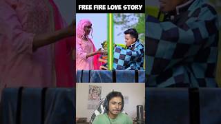 Free Fire Love Story ❤️❤️ Happy Moments #shorts #freefire Amit FF Comedy l Swasti Reacts