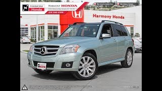 2010 Mercedes-Benz GLK 350 SUV - Harmony Honda - Periclase Green Metallic - U5664A - Kelowna, BC