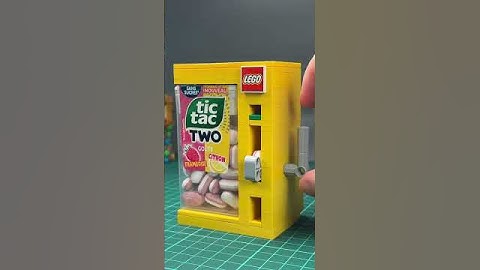 Working Lego TicTac Vending Machine #lego