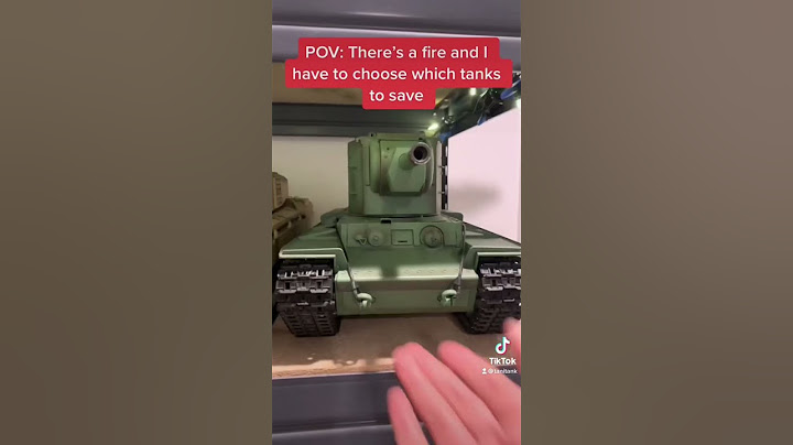 No love for the Pan-Tiger #tank #rc