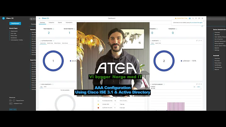 AAA Configuration Using Cisco ISE & Active Directory!