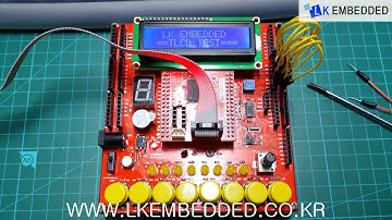 [LK임베디드]LKino MEGA128 트레이닝 보드 실습
