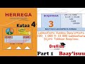 Herrega Kutaa 4ffaa Boqonnaa 3 Part 1 Baay Isuu Lakkoofsota Hundaa Baay Isuu 