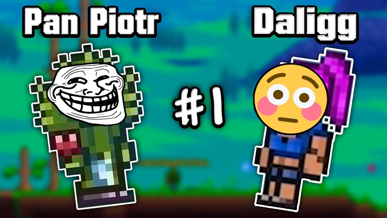 Pan Piotr uczy mnie grać w Terrarie | Terraria z Panem Piotrem ODC 1