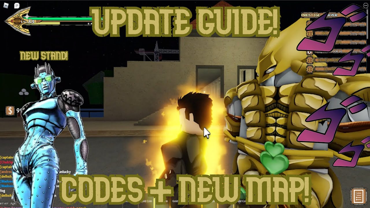 New Stand REWORK & CODE!!! [YBA Update v0.867] 