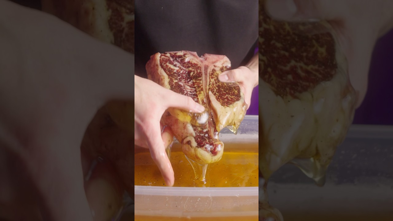 Что будет со стейком после 7 дней в мёде? ​Respect @MaxtheMeatGuy