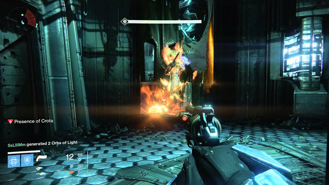 Destiny Raid all 3 classes swordbearer gameplay (Hard Mode Crota)