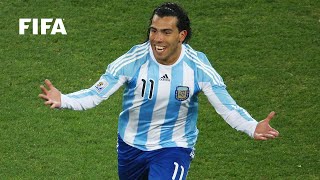 Carlos Tevez goal vs Mexico | ALL THE ANGLES | 2010 FIFA World Cup