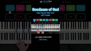 Play the Melody Line with Left Hand Chords