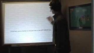 Smartboard training: Part 1 Alignment, tray tools, key board, right click