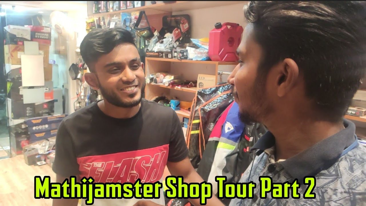 Mathijamster Own Shop Vlog😎😎 ||Bikerscafe Shop Tour PART 2🆒 