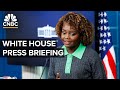 White House press secretary Karine Jean-Pierre and NSA Jake Sullivan hold a briefing — 2/14/24