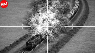 Ukrainian Drones STRIKE Russian Train – Then THIS Happened… | Mr1 Warrior