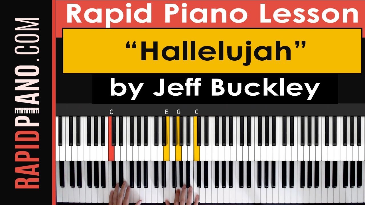 How to play hallelujah'' on piano