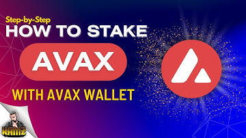 How to Stake AVAX on AVAX Network Wallet