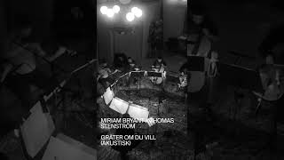 Miriam Bryant x Tomas Stenström - Gråter om du vill (akustisk) #nmf #shorts
