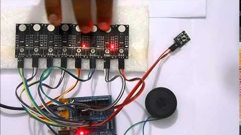 Teclado Musical com Arduino e sensor de toque