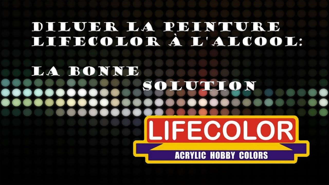 Tutoriel : la dilution de la peinture acrylique Tamiya / Hobby