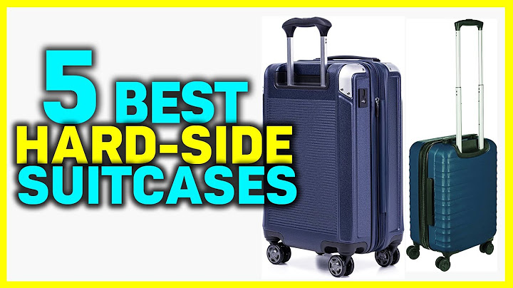 J.burrows hard suitcase 54cm review