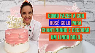 HOW TO MAKE THE ROSÉ GOLD COLOR IN CHANTININHO screenshot 4