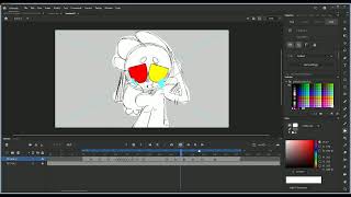 animating a vent