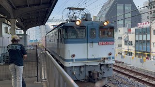 74ﾚ EF65 2060 神戸通過