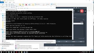 Import and Export Database Oracle from SQL Plus