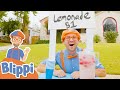 Blippi Lemonade Stand - Blippi | Educational Videos for Kids