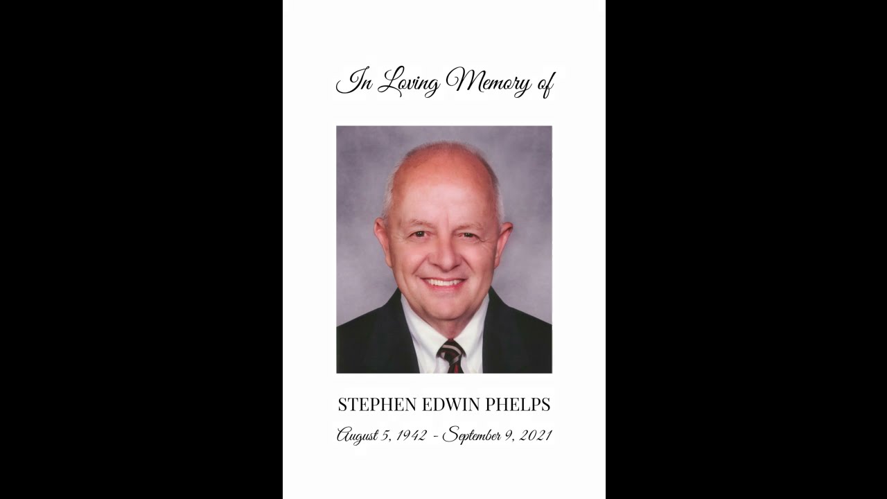 Stephen Phelps Memorial Services