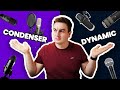 Dynamic vs Condenser Microphones For Podcasting