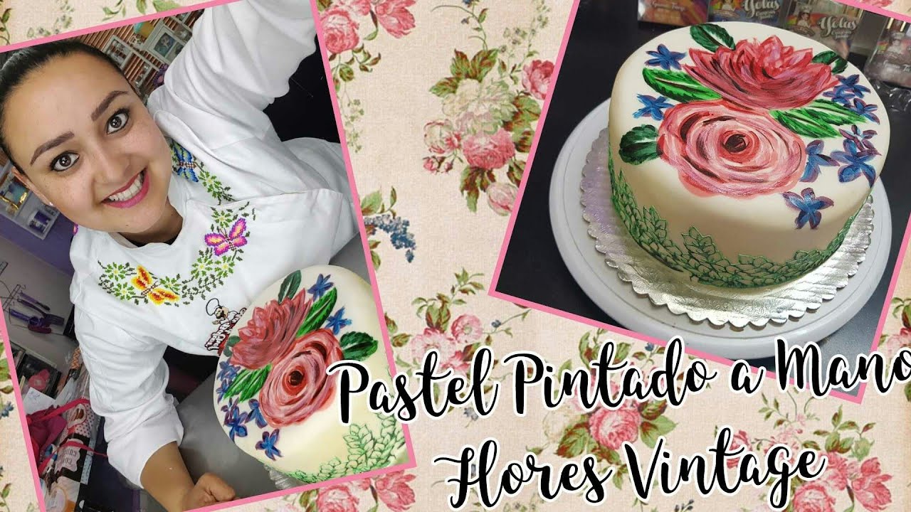 Pastel pintado Receta