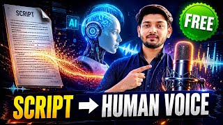 Script Ko Voice Mein Kaise Convert Kare | AI Voice Kaise Generate Kare Free