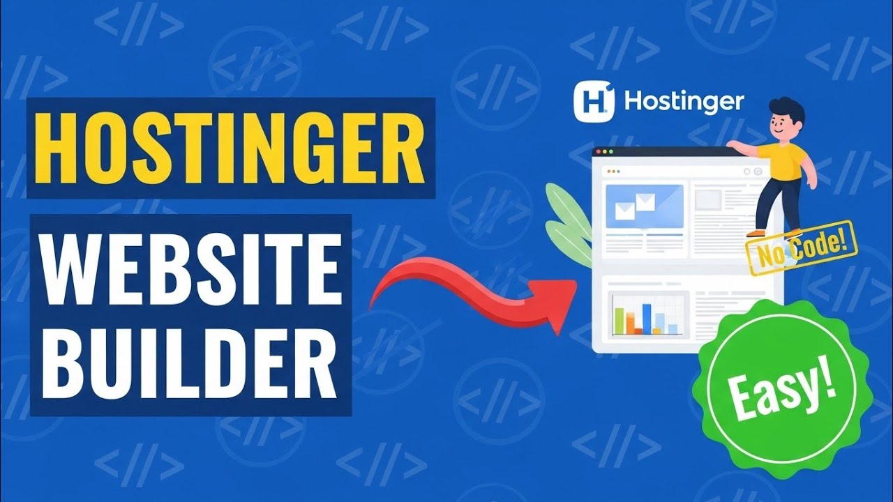 How to Use Hostinger Website Builder: Build a Site Without Coding in ...