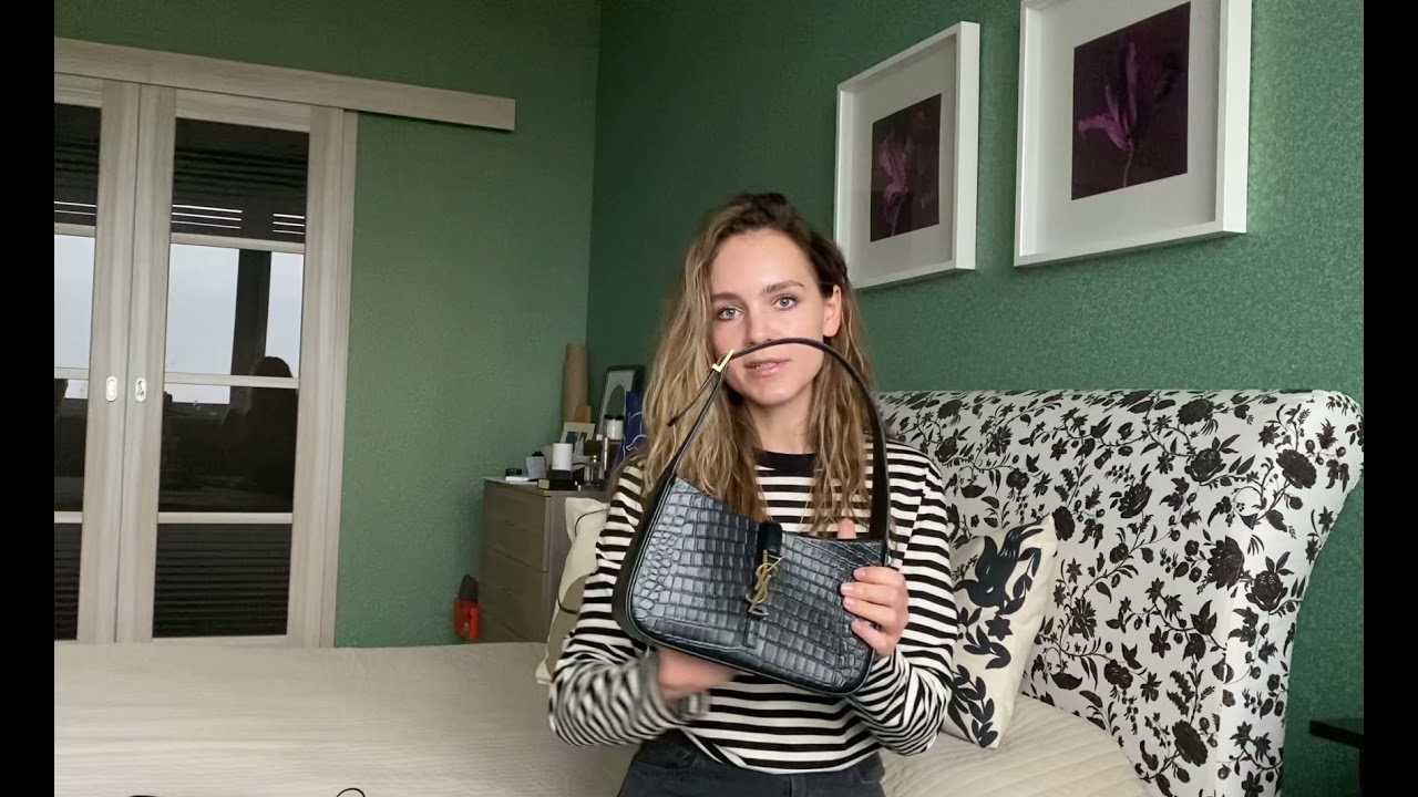 YSL LE 5 À 7 Hobo Bag, Unboxing & First Impression, Saint Laurent Shoulder  Bag