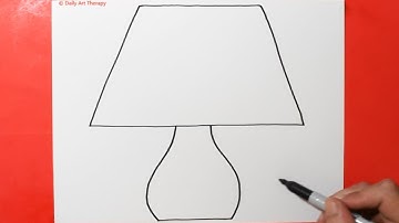 Daily Line Illusion | 3D Lamp Abstract Pattern / Spiral Drawing / Satisfying / Art Therapy