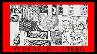 10 super techniques to get more out of your gel plate