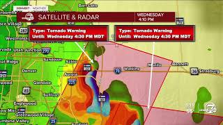 KMGH Denver7 Severe Weather Coverage May 10, 2023