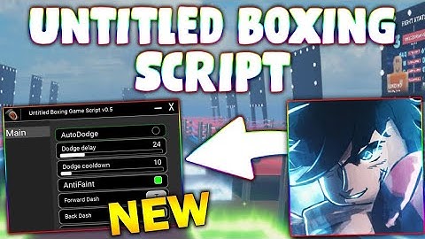 *NEW* Untitled Boxing Game Script (PASTEBIN 2025) (AUTO DODGE, GODMODE, WIN EVERY GAME)