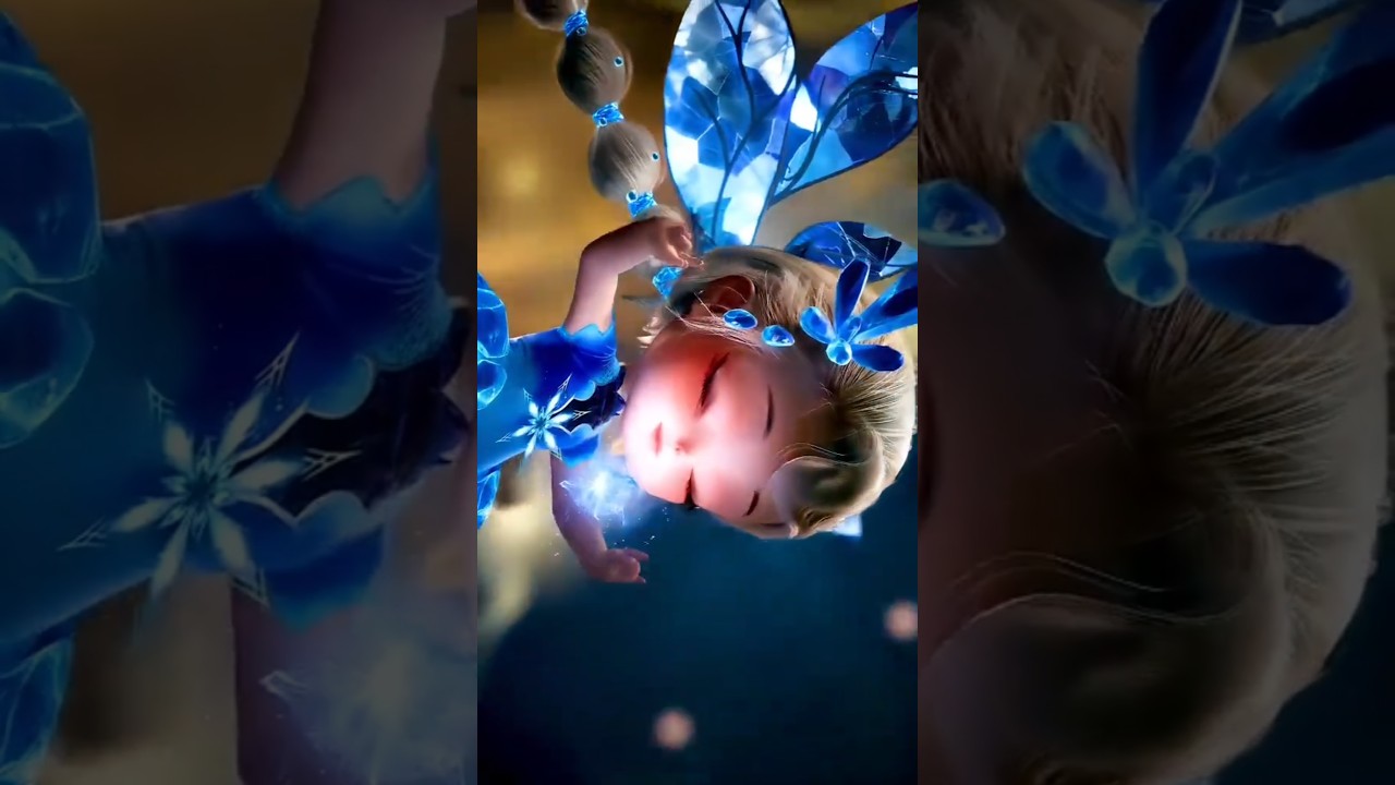 A beautiful baby fairy 